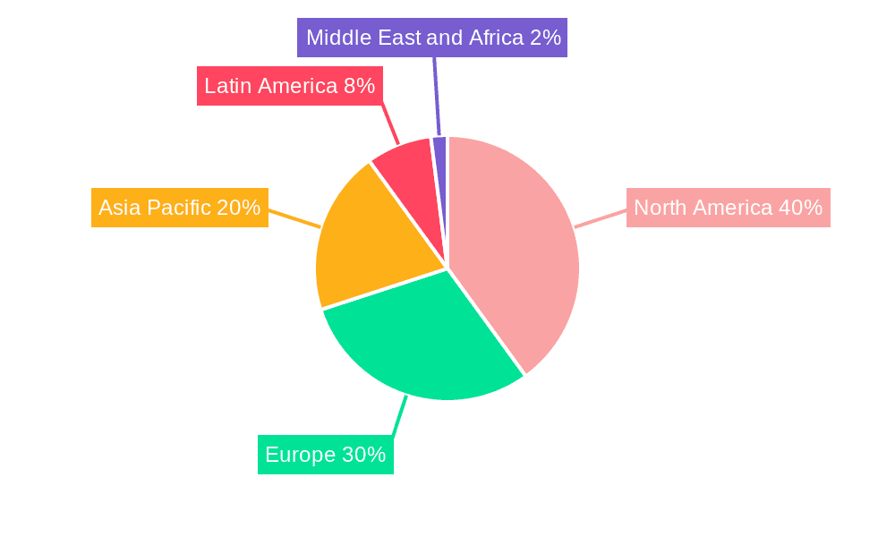 Liquid Metal Electronics Ink Market Share by Region - Global Geographic Distribution