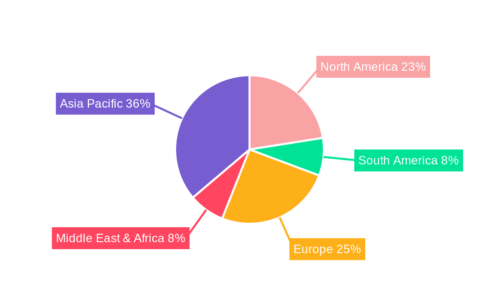 Low Noise Soybean Milk Maker Market Share by Region - Global Geographic Distribution