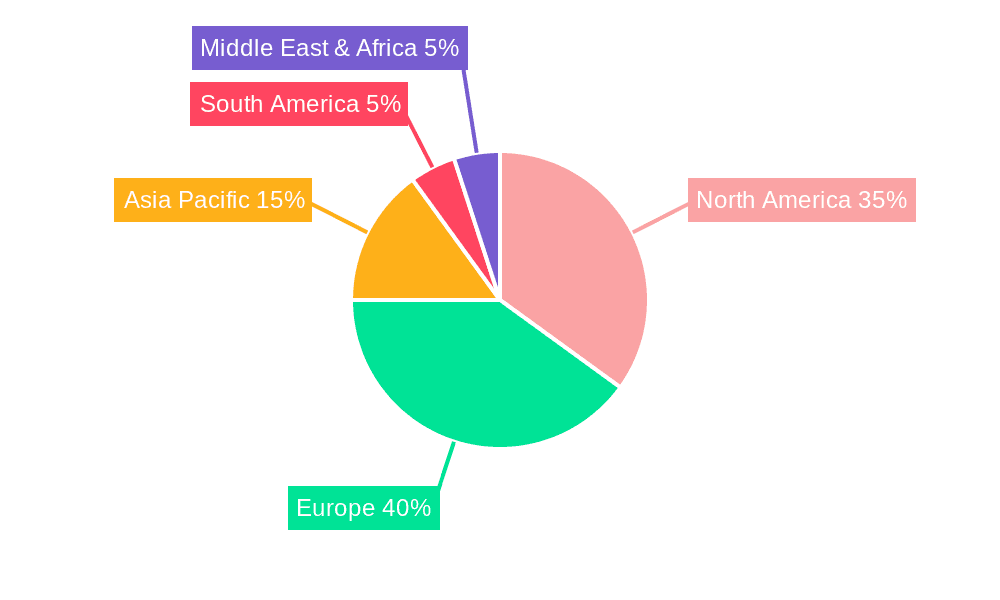 Low-Sugar Sparkling Wine Market Share by Region - Global Geographic Distribution