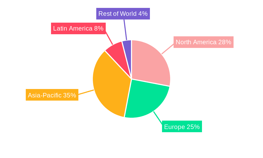 Metal Beverage Container Market Share by Region - Global Geographic Distribution