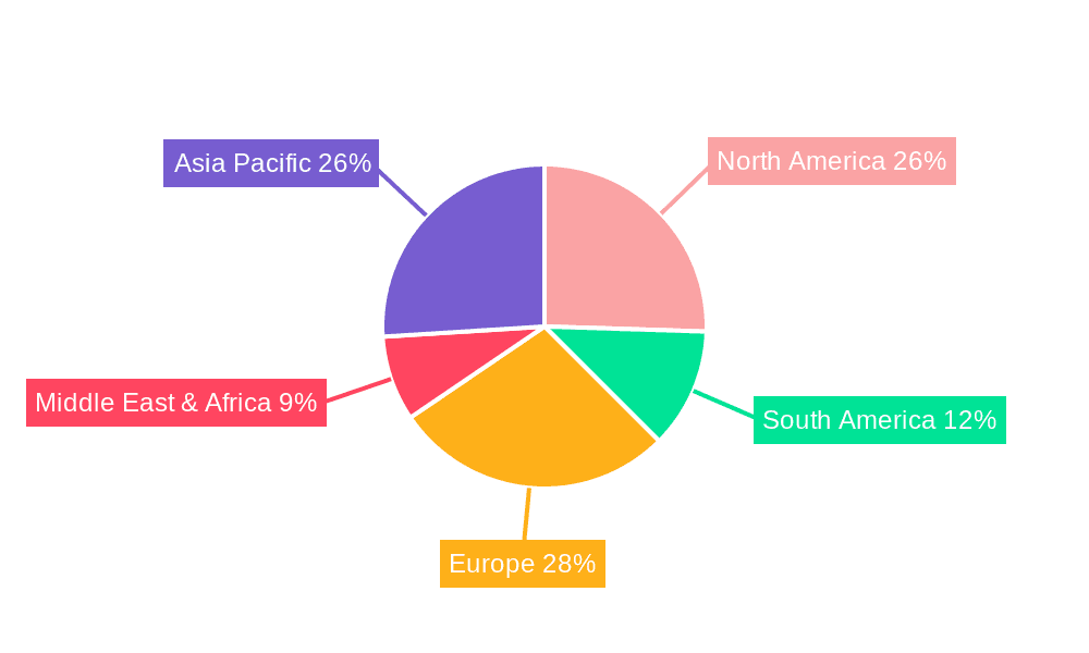 Metal Beverage Packaging Market Share by Region - Global Geographic Distribution