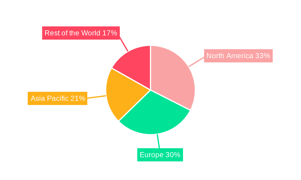Metastatic Breast Cancer Treatment Market Share by Region - Global Geographic Distribution