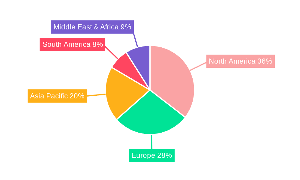 Metastatic Colorectal Cancer Treatment Market Share by Region - Global Geographic Distribution