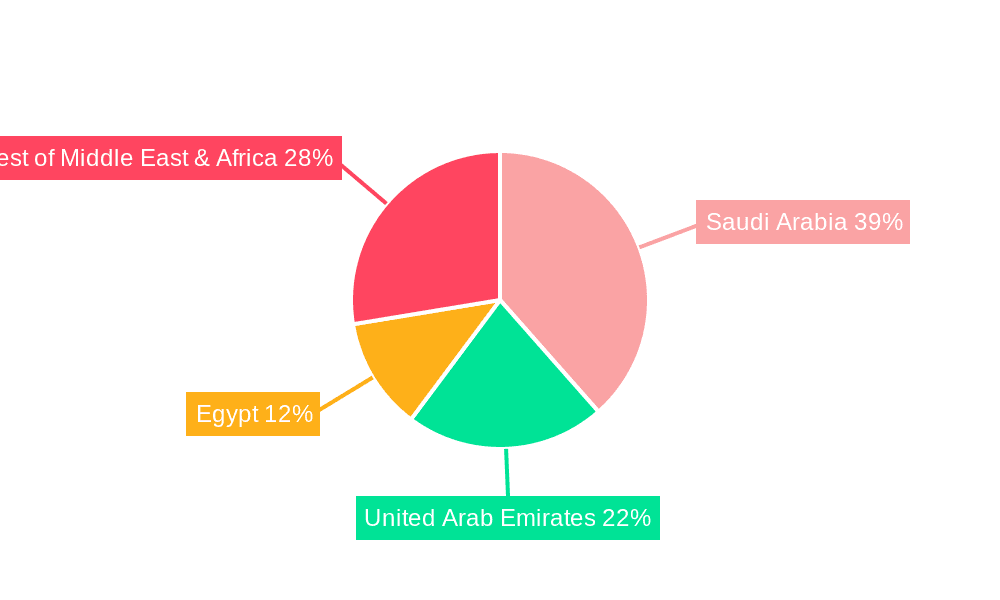 Middle East & Africa Dental Market Market Share by Region - Global Geographic Distribution