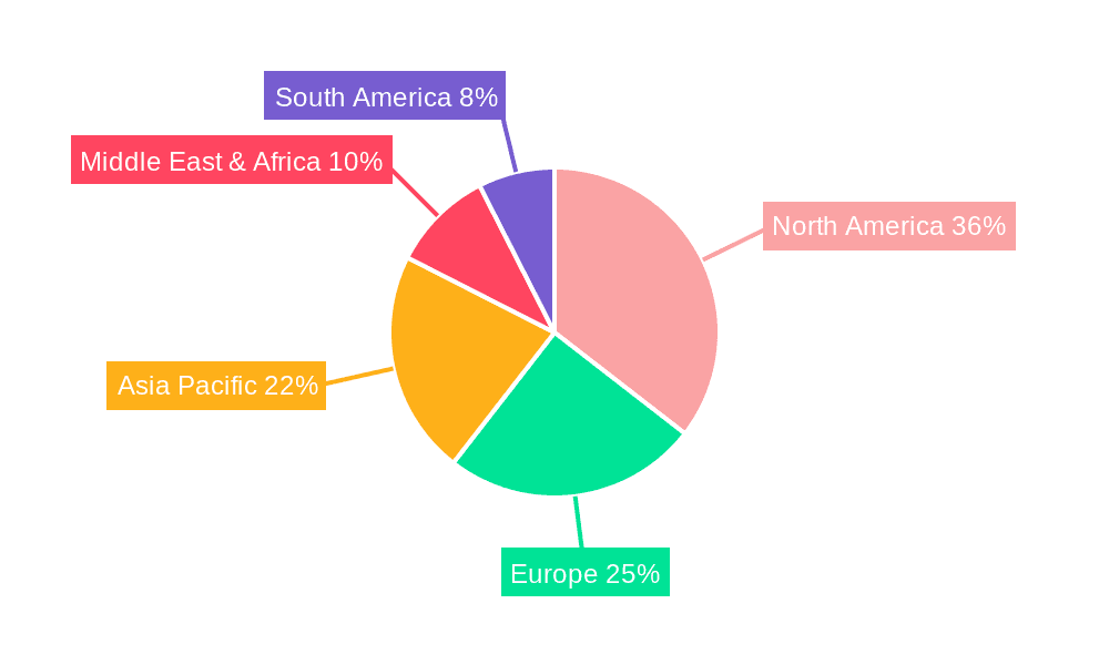Military C4ISR System Market Share by Region - Global Geographic Distribution