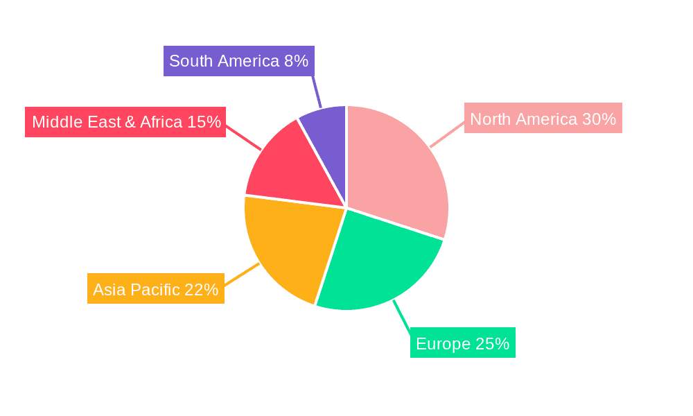Military Portable Shelter Market Share by Region - Global Geographic Distribution