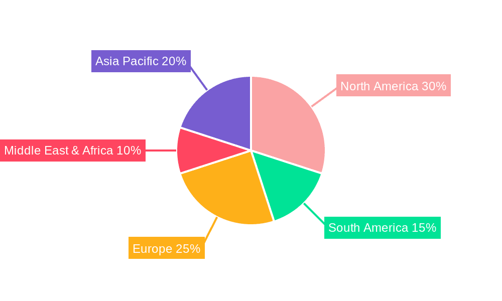 Mobile Solar Light Tower Market Share by Region - Global Geographic Distribution