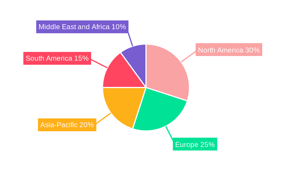 Nano Nickel Powder Market Share by Region - Global Geographic Distribution