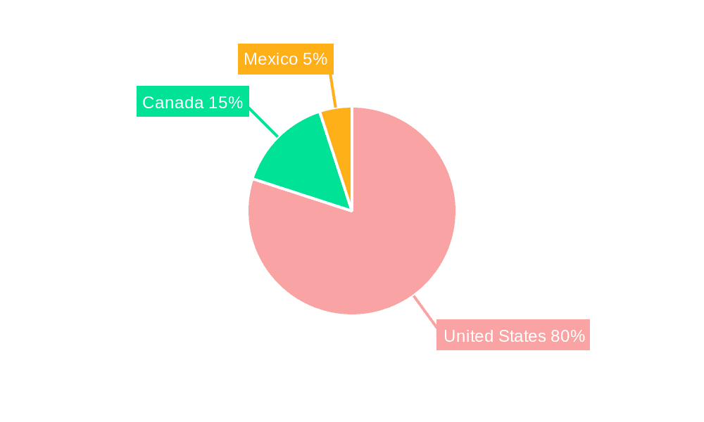North America Handbag Market Market Share by Region - Global Geographic Distribution
