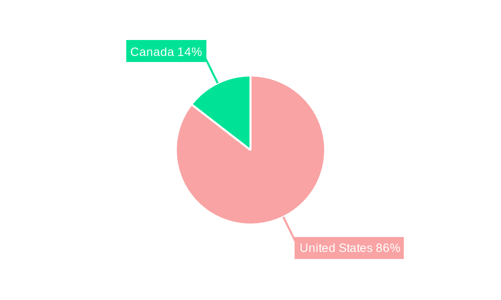 North America Residential Hydronic Radiators Market Market Share by Region - Global Geographic Distribution