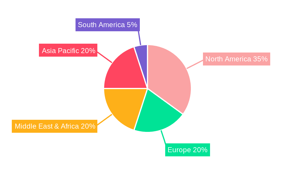 Oilfield Drilling Fluids Market Share by Region - Global Geographic Distribution