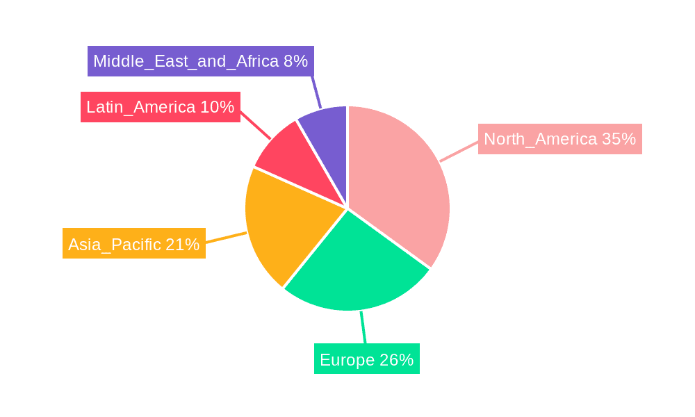 Online Payment Market Market Share by Region - Global Geographic Distribution