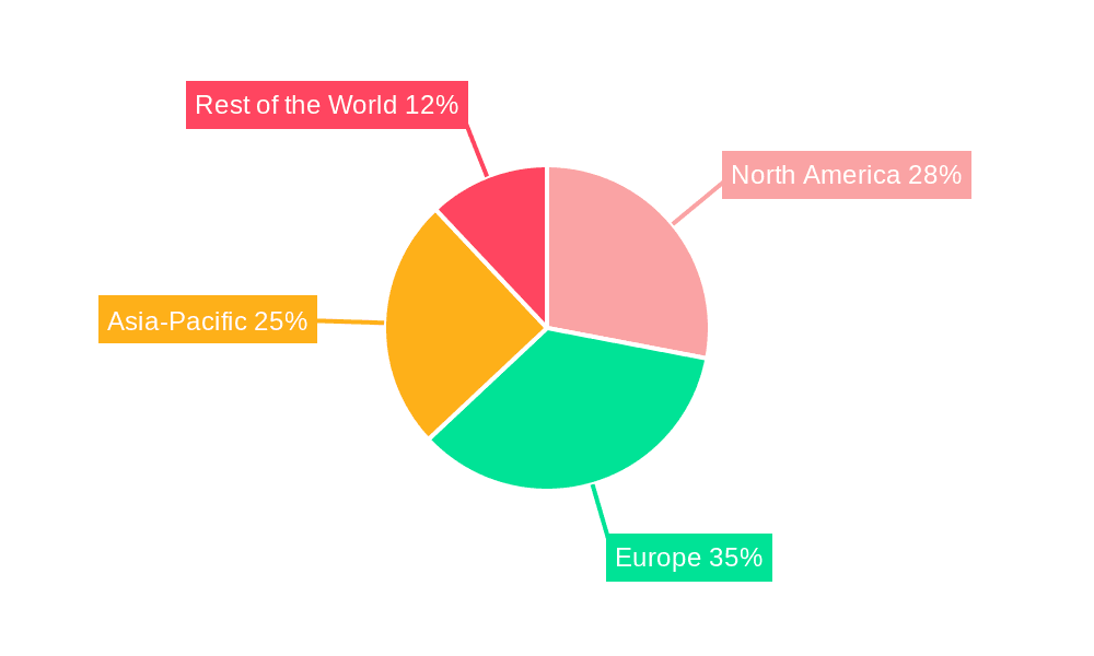 Organic Edible Oil Market Market Share by Region - Global Geographic Distribution