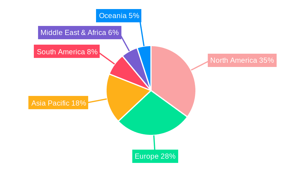 Outdoor Freezer Market Share by Region - Global Geographic Distribution