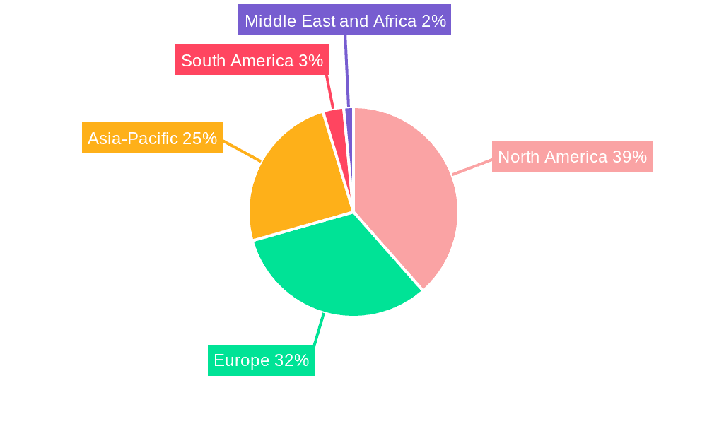 Phthalic Anhydride for Plasticizer Market Share by Region - Global Geographic Distribution
