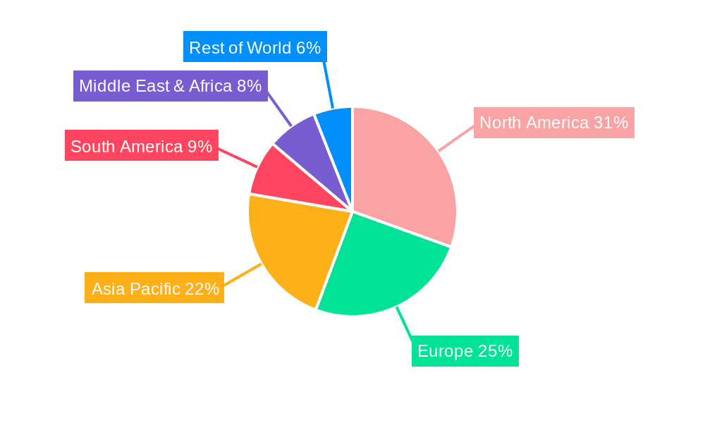 Plasma Cryogenic Freezers Market Share by Region - Global Geographic Distribution