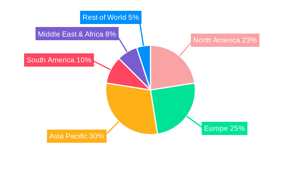 Plasma Powder Market Share by Region - Global Geographic Distribution