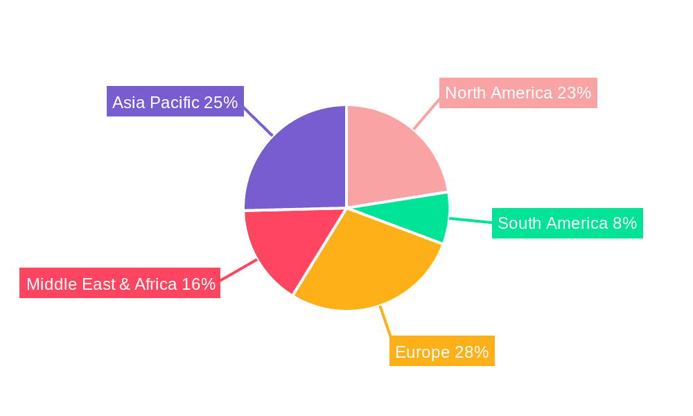 Platinum Copper Alloy Market Share by Region - Global Geographic Distribution
