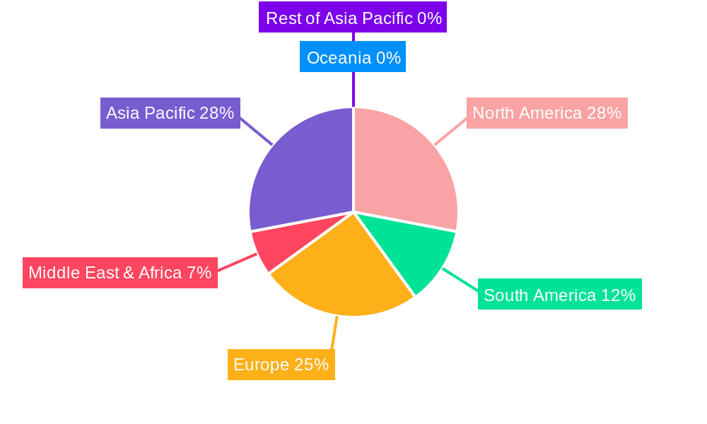 Polymer-Coated Fertilizers Market Share by Region - Global Geographic Distribution