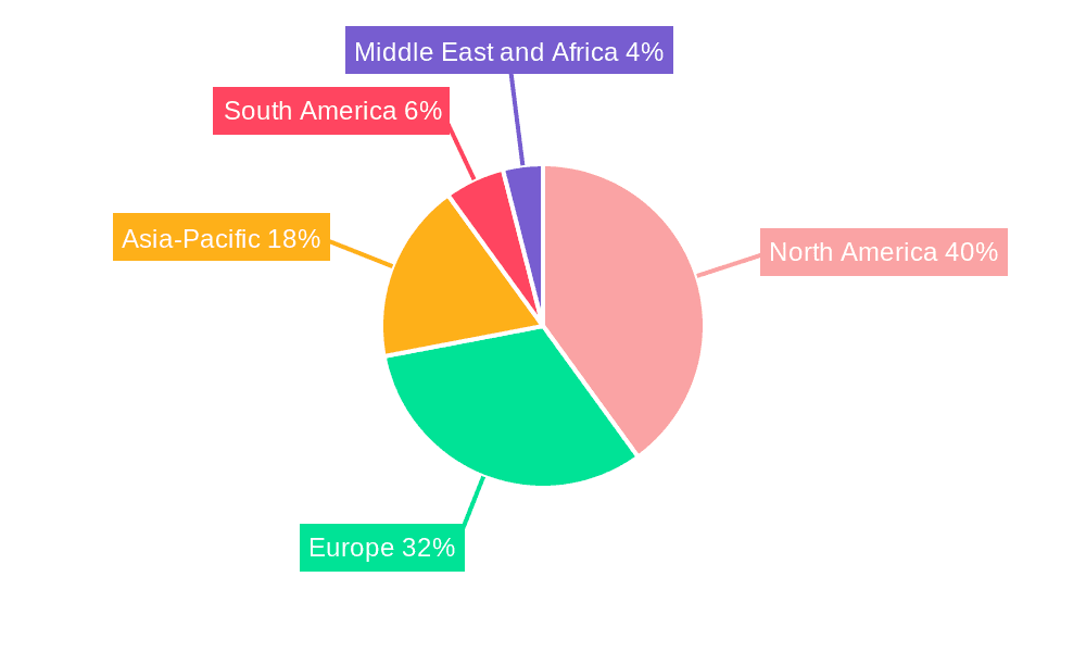 Polymer Concrete Market Market Share by Region - Global Geographic Distribution