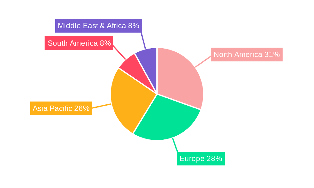 Portable Odor Scanner Market Share by Region - Global Geographic Distribution