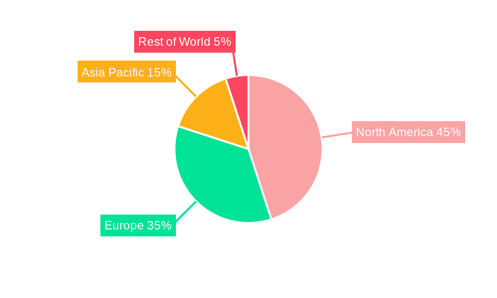 Preclinical Research Service Market Share by Region - Global Geographic Distribution