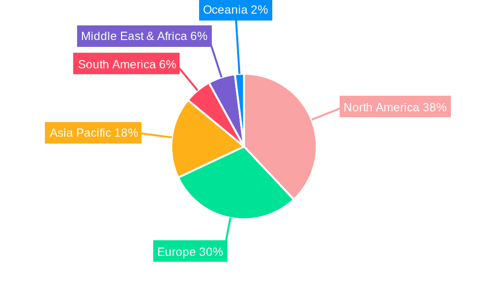Provider Data Management Tools Market Share by Region - Global Geographic Distribution
