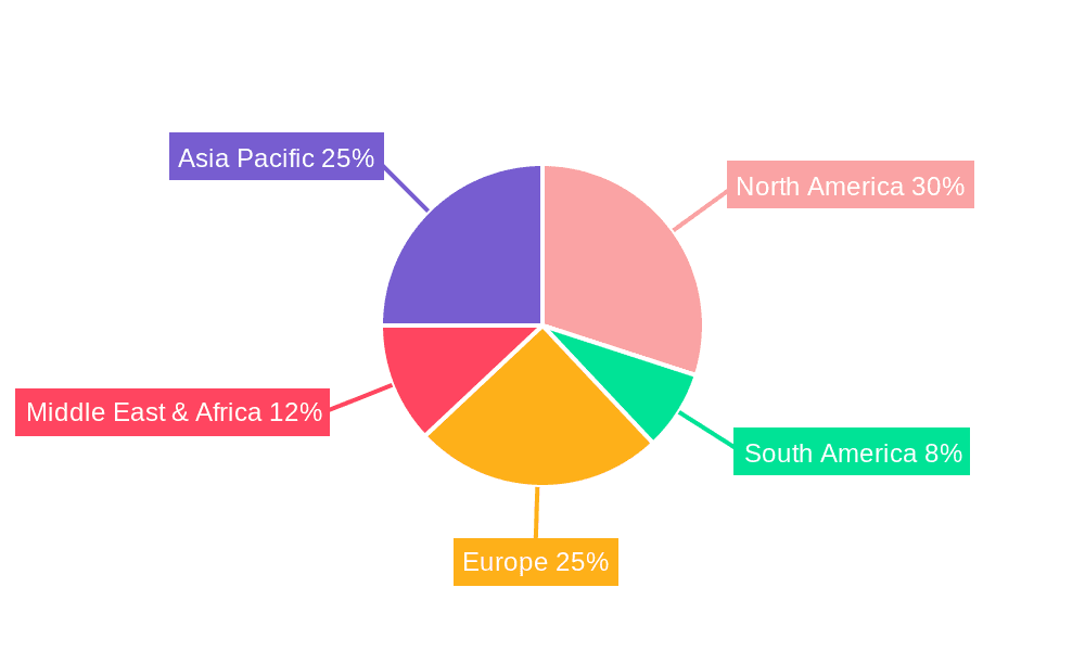 Remote Tutoring Market Share by Region - Global Geographic Distribution