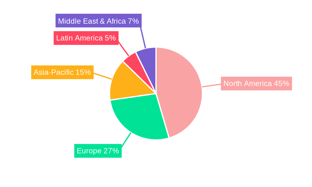 Road Transport Services Market Share by Region - Global Geographic Distribution