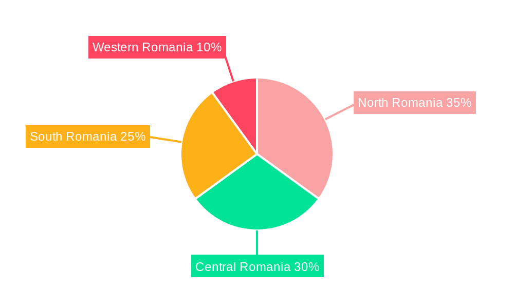 Romania Hyaluronic Acid Based Dermal Fillers Market Market Share by Region - Global Geographic Distribution