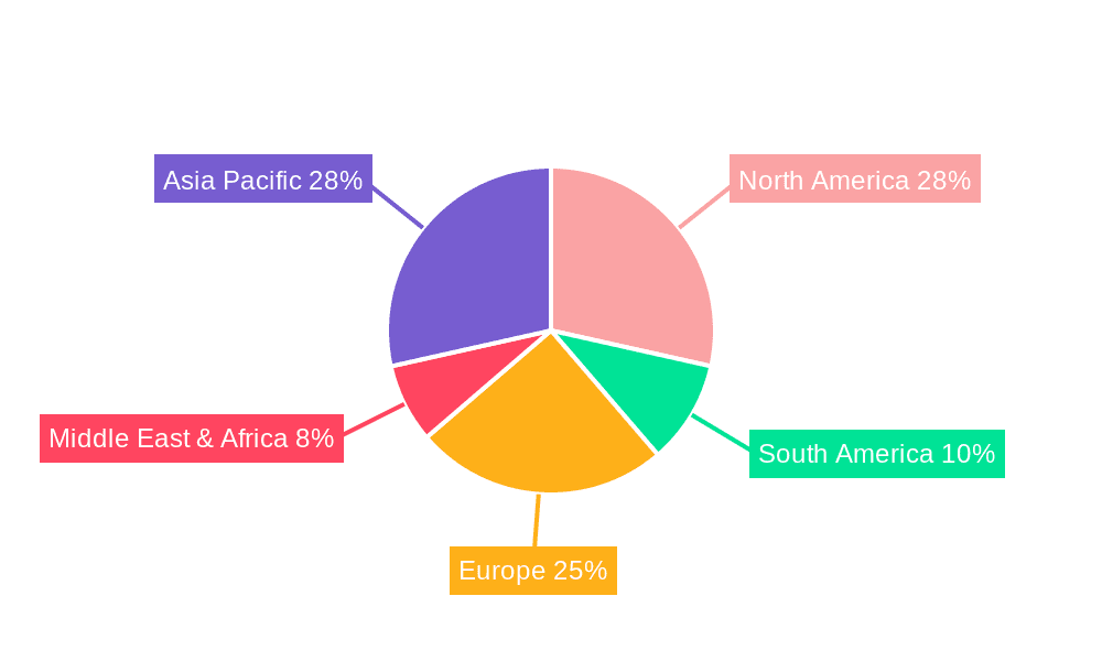 Self-service Medicine Dispenser Market Share by Region - Global Geographic Distribution