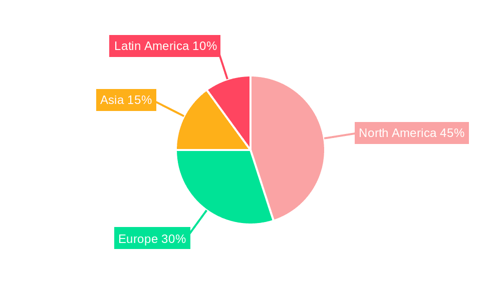 Short Prom Dresses Market Share by Region - Global Geographic Distribution