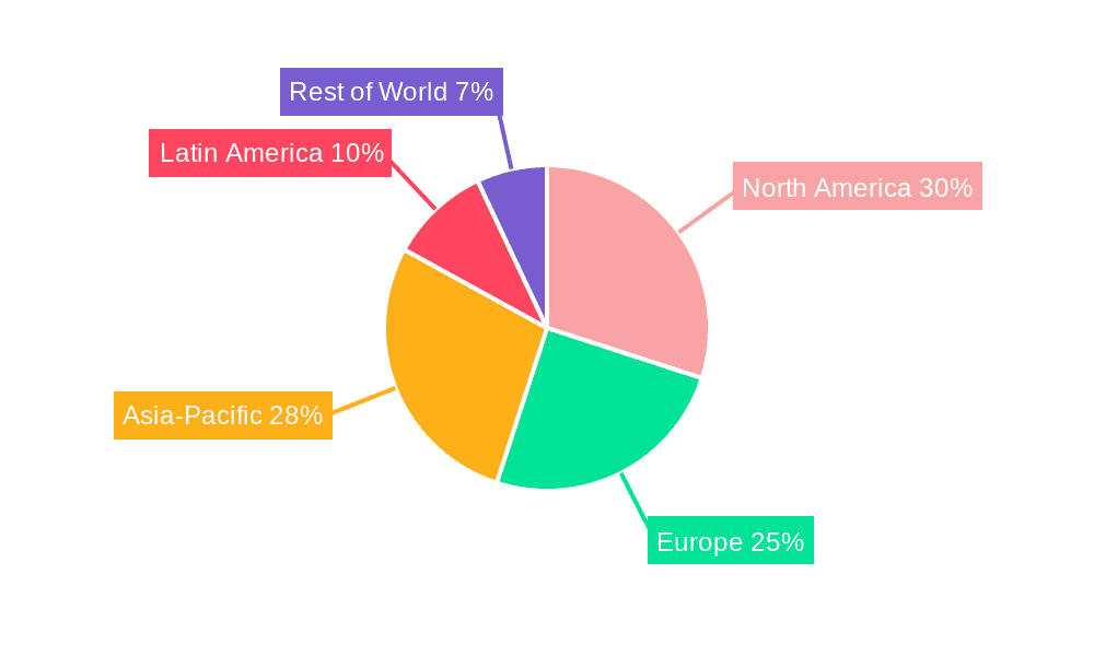 Slow & Controlled Release Fertilizer Market Share by Region - Global Geographic Distribution