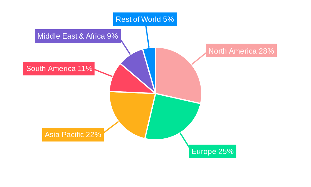 Smart Baby Bottle Warmer Market Share by Region - Global Geographic Distribution