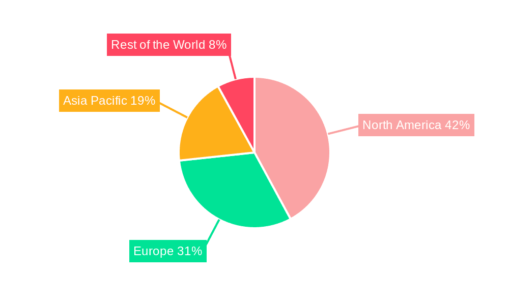 Smart Home Market Market Share by Region - Global Geographic Distribution