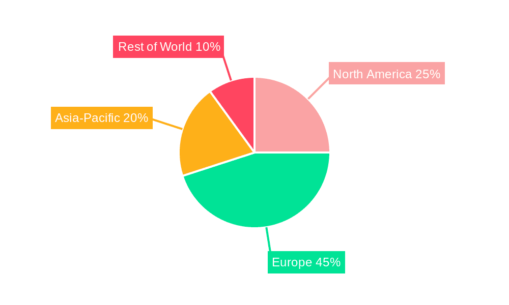 Sparkling Wine Market Share by Region - Global Geographic Distribution