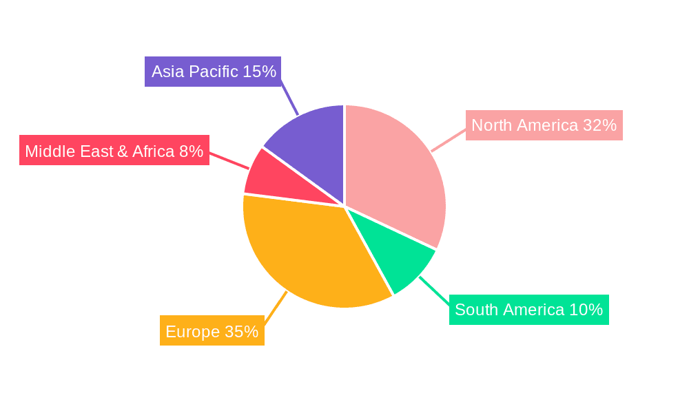 Stainless Steel Wine Cabinet Market Share by Region - Global Geographic Distribution