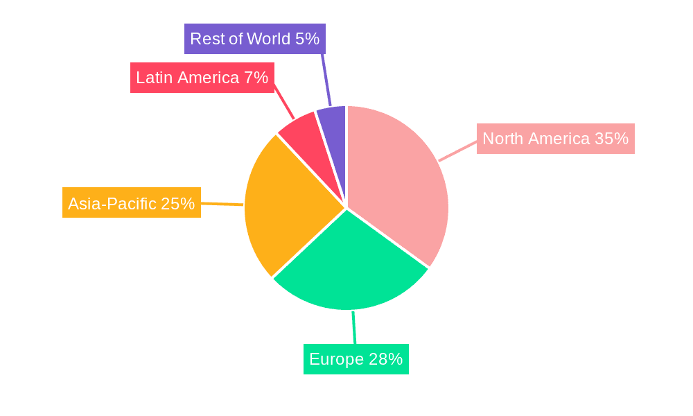 Steroid-Corticosteroids Market Share by Region - Global Geographic Distribution