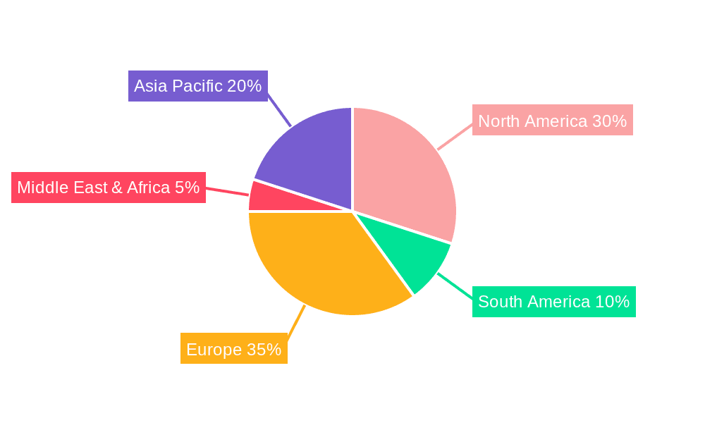 Truck Platooning Systems Market Share by Region - Global Geographic Distribution