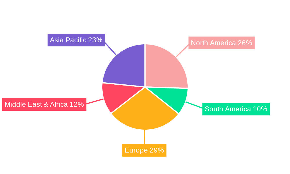 Two-phase Decanter Centrifuge Market Share by Region - Global Geographic Distribution