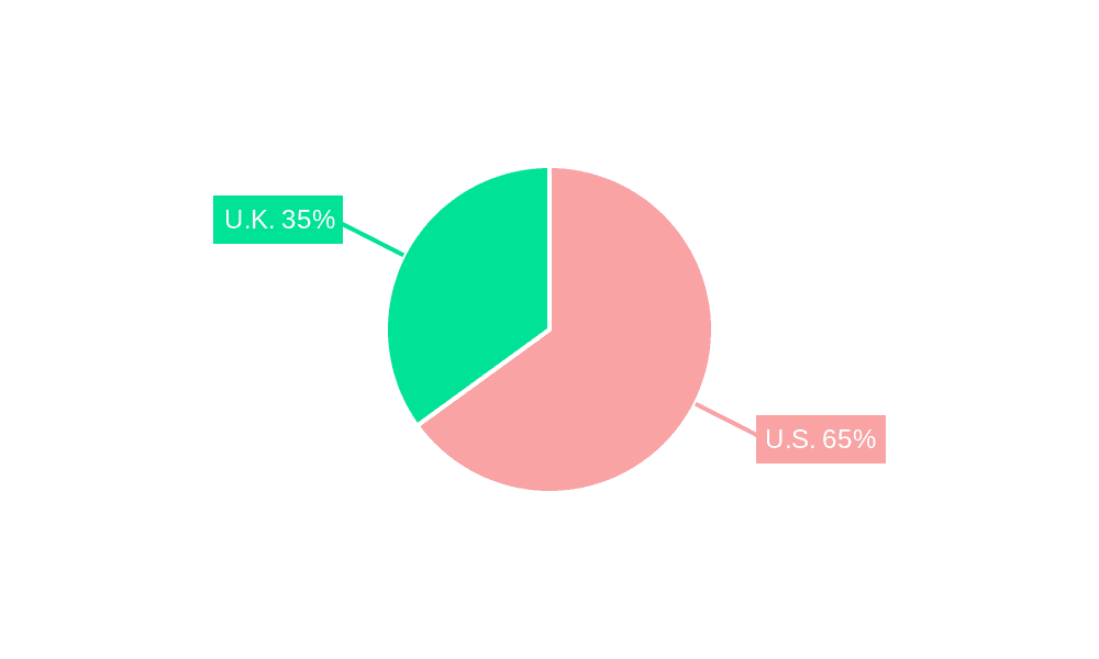 U.S. & U.K. Aerospace and Defense PCB Market Market Share by Region - Global Geographic Distribution