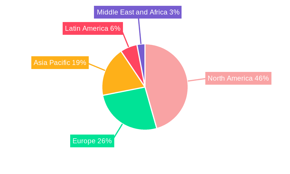 U.S. Liquid Coffee Market Market Share by Region - Global Geographic Distribution