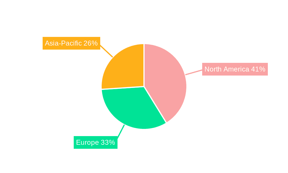 Water Based Packaging Adhesives Market Share by Region - Global Geographic Distribution