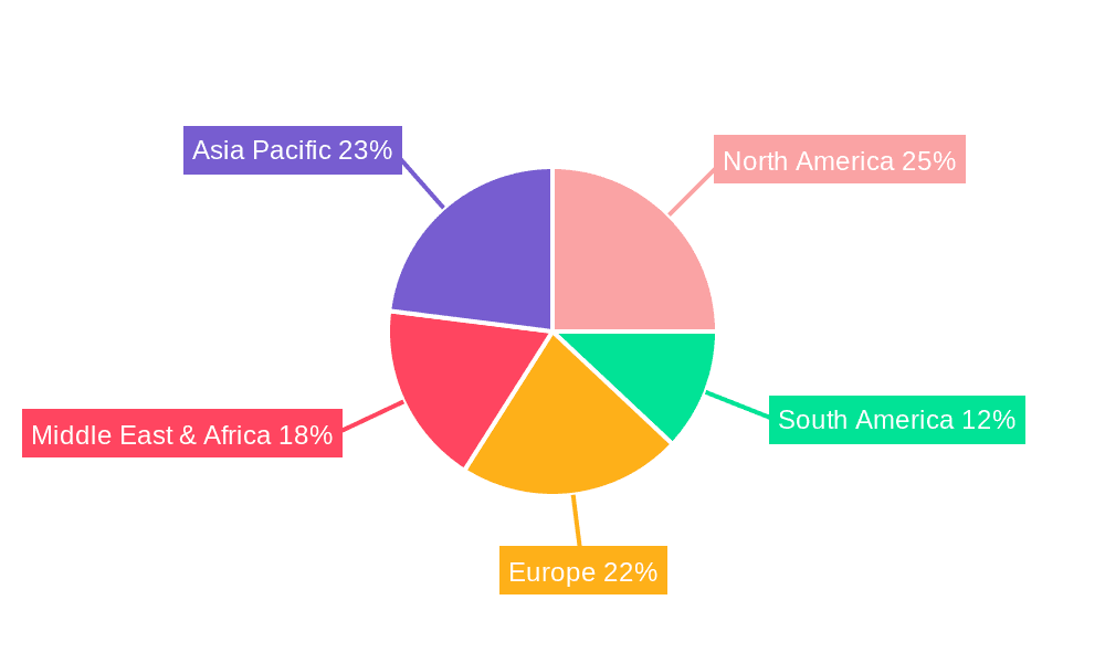 Water-Resistant Gypsum Board Market Share by Region - Global Geographic Distribution