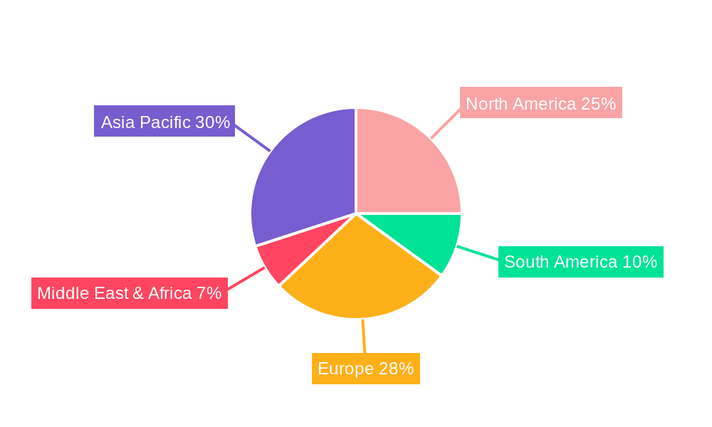 Wireless EV Charging System Market Share by Region - Global Geographic Distribution